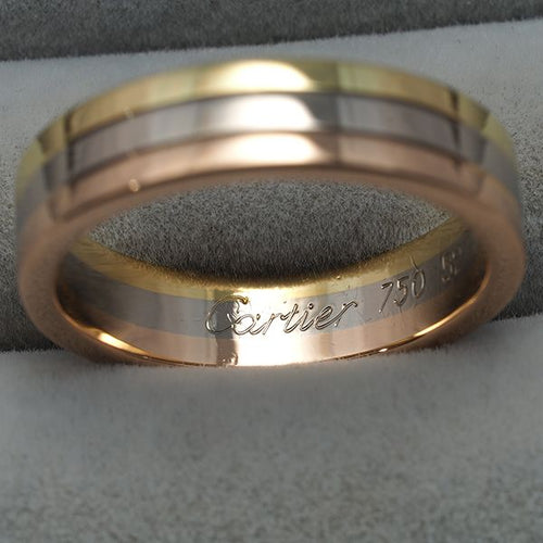 Cartier Ring 52 K18Yg/Wg/Pg #195638