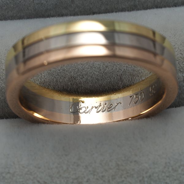 Cartier Ring 52 K18Yg/Wg/Pg #195638