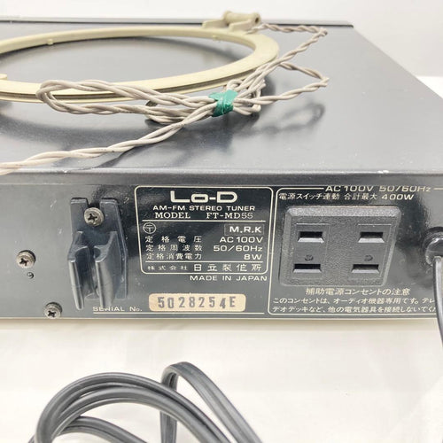 Hitachi Radio Tuner Lo-D Ft-Md55 Am/Fm Ok