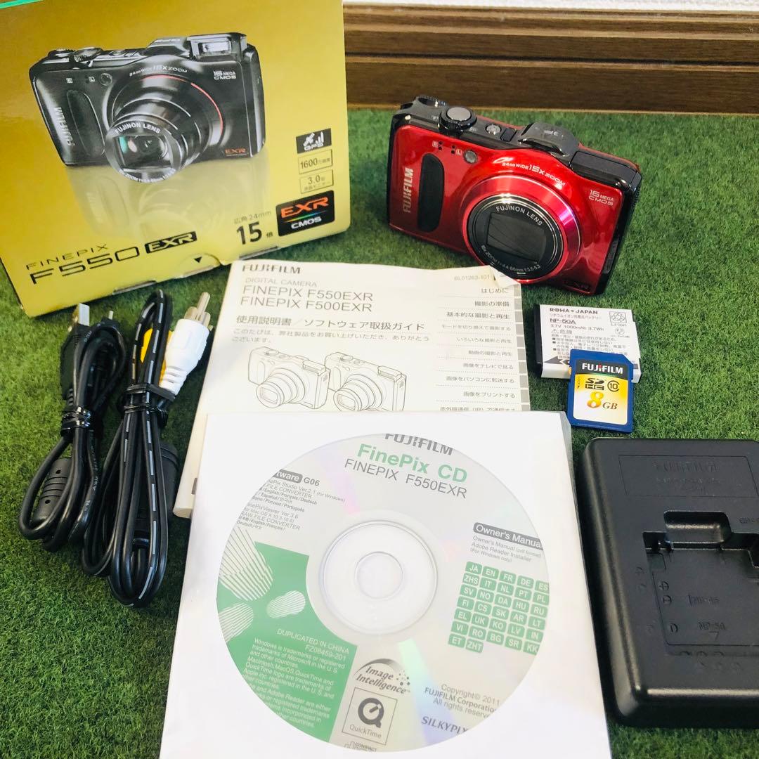 Fujifilm Compact Digital Camera Finepix F550Exr