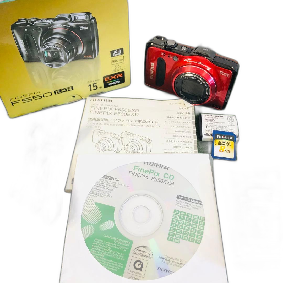 Fujifilm Compact Digital Camera Finepix F550Exr