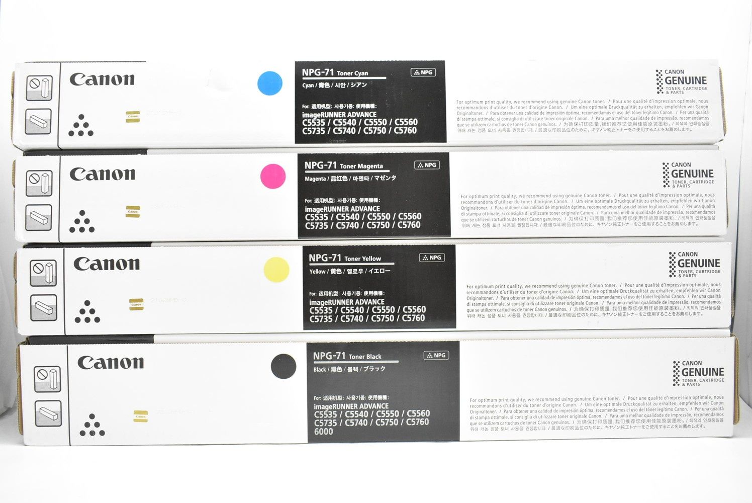 Toner Cartridge Canon Npg-71 4 Itf1B0Utvtmw-D-N15-Byebye