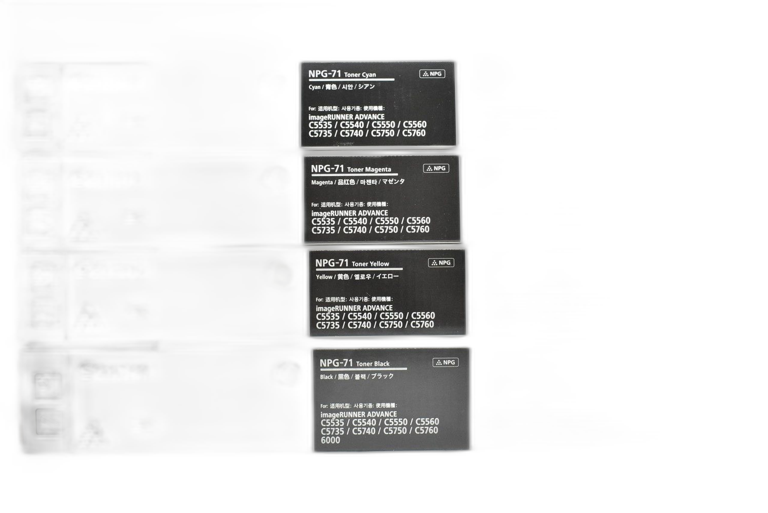 Toner Cartridge Canon Npg-71 4 Itf1B0Utvtmw-D-N15-Byebye