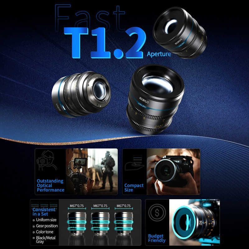 Sirui Others T1.2 Aps-C/S35 L/ Ms24L-G-Jp