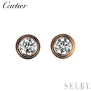 Cartier Earrings (For Both Ears) K18Pg Sm