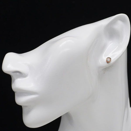 Cartier Earrings (For Both Ears) K18Pg Sm