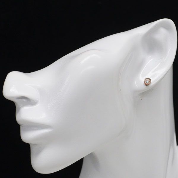 Cartier Earrings (For Both Ears) K18Pg Sm