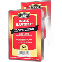 Card Case Cardboard Gold 1 Psa/Bgs 50 (2)