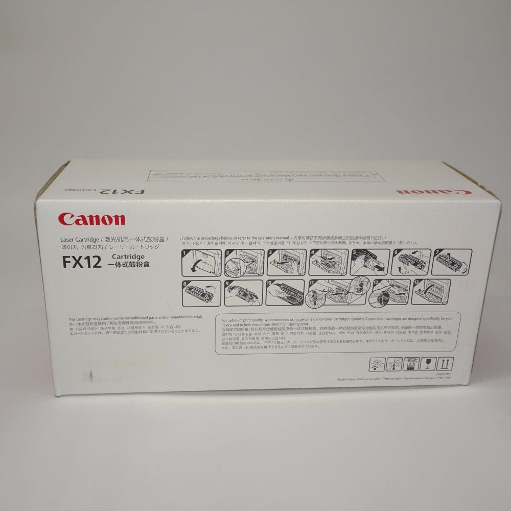 Canon Toner Cartridge Fx-12 1153B003(4,500 Cn-Epfx12J