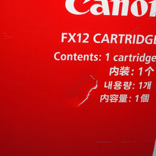 Canon Toner Cartridge Fx-12 1153B003(4,500 Cn-Epfx12J