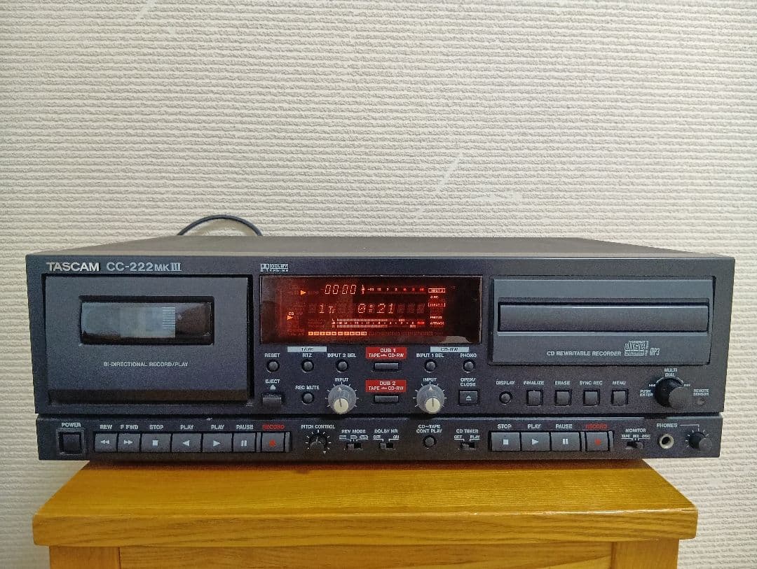 Tascam Cd, Md Cassette Decks Cc-222Slmk