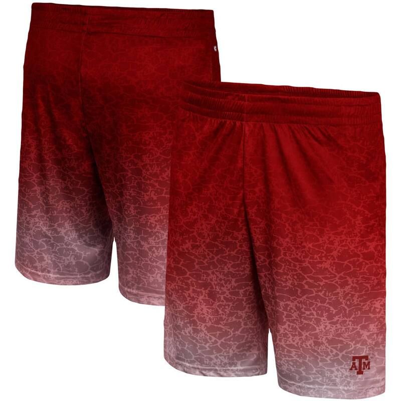 Casual Pants Mens Colosseum Maroon Texas Am Aggies Walter Shorts Tam Red