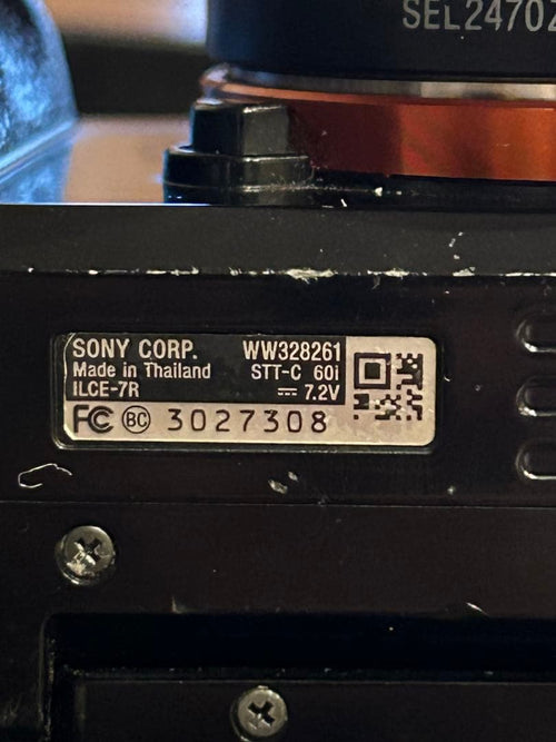 Sony Mirrorless Interchangeable Lips 7R 17877
