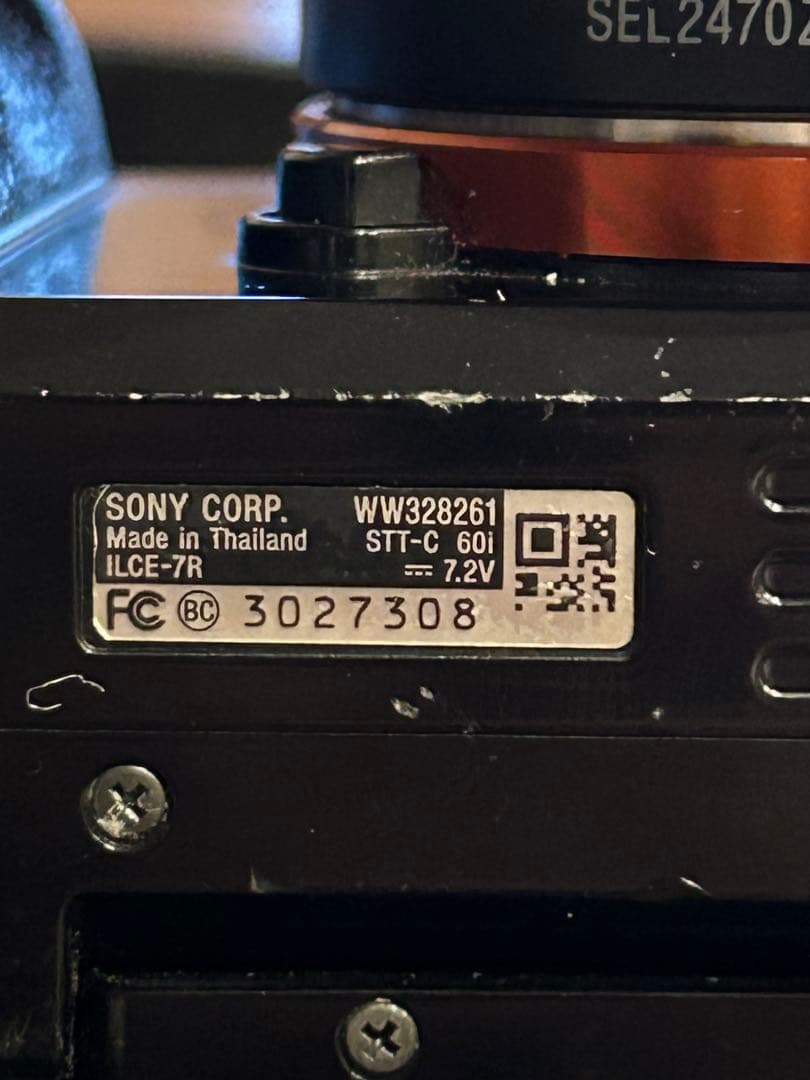 Sony Mirrorless Interchangeable Lips 7R 17877