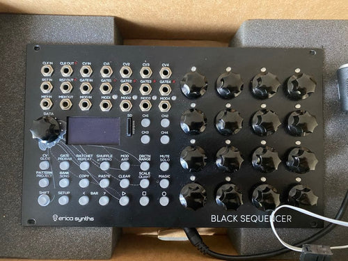 Modular Synthesizer Erica Synths Black Sequencer