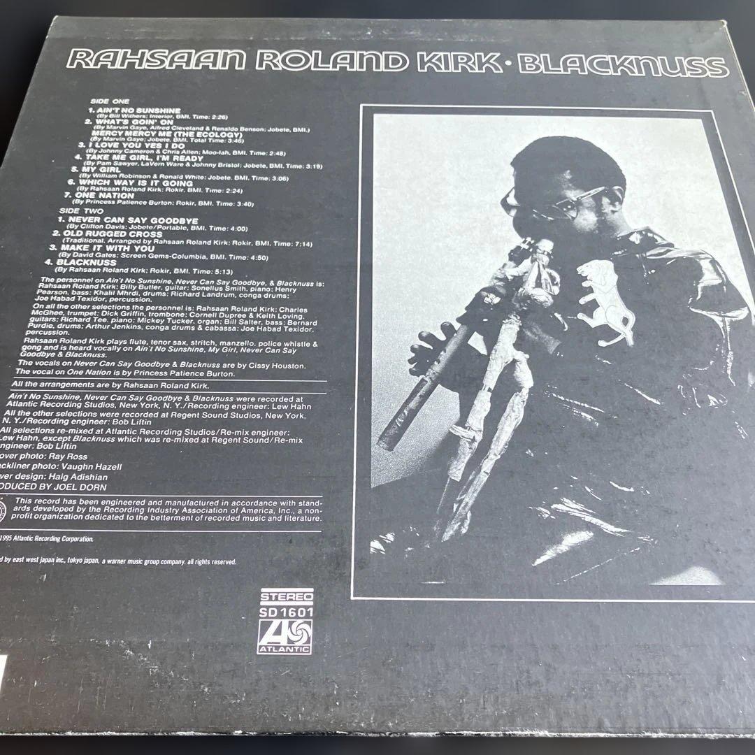 Western Music Rahsaan Roland Kirk: Blacknuss Lp