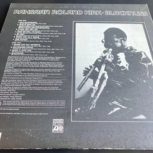 Western Music Rahsaan Roland Kirk: Blacknuss Lp