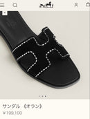 Hermes Sandals 38