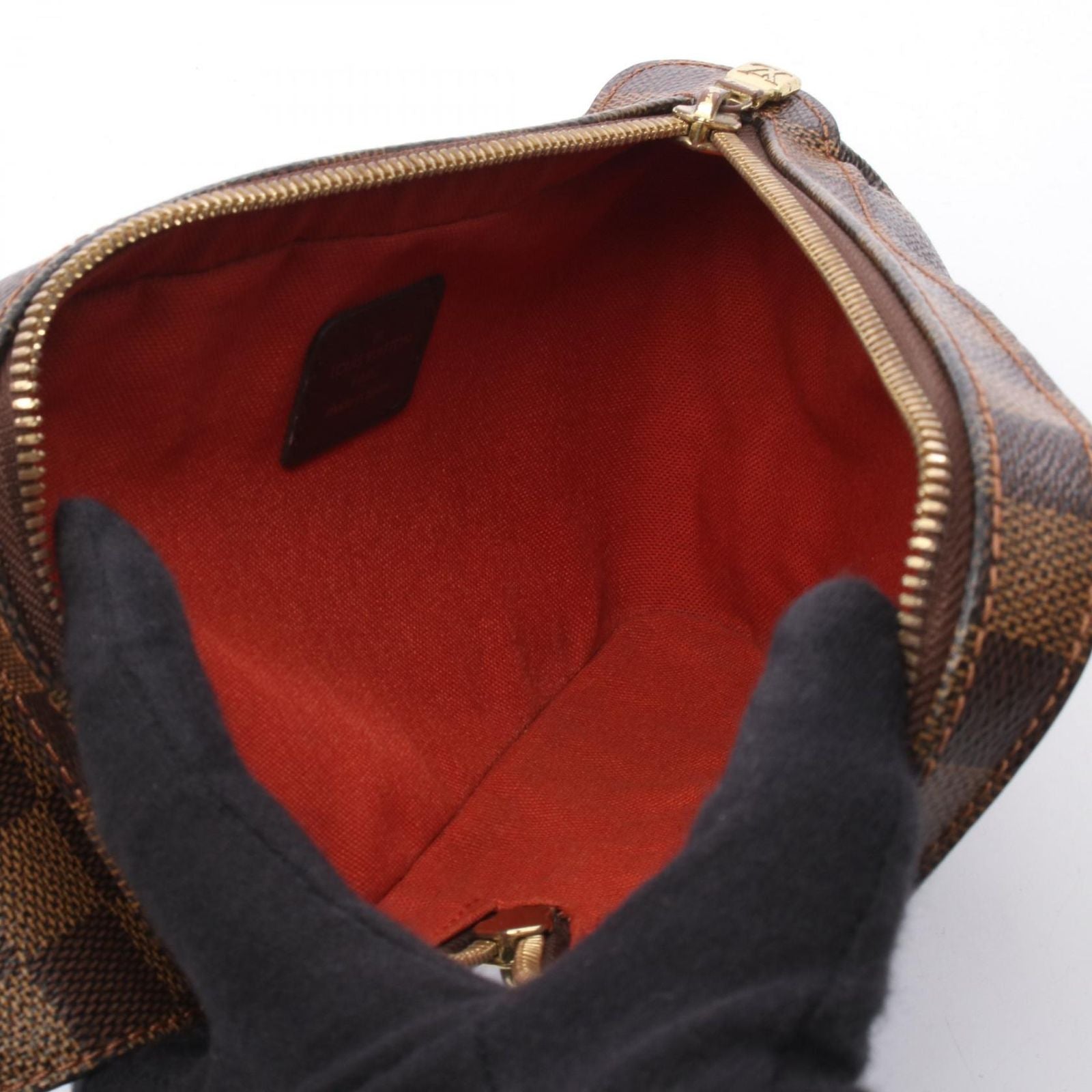 Louis Vuitton Body Bag Waist Pouch N51994 Pvc Used B