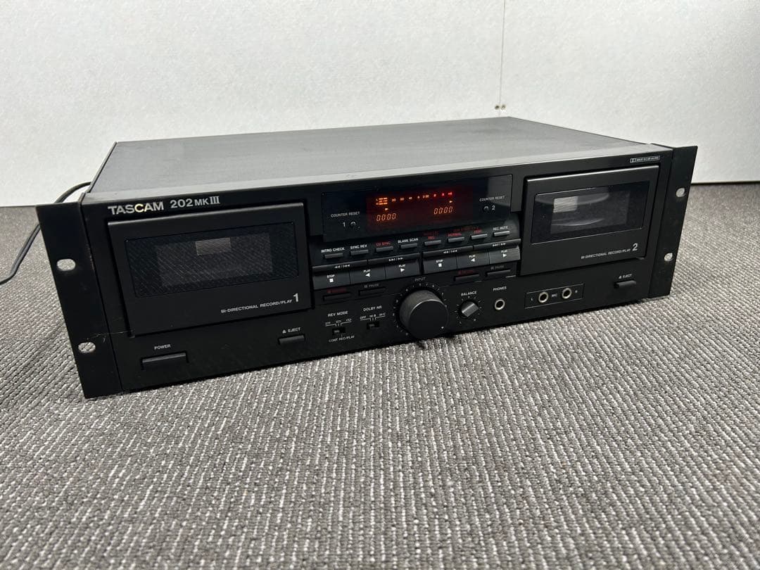 Tascam Cd, Md Cassette Decks 202Mk Mk3