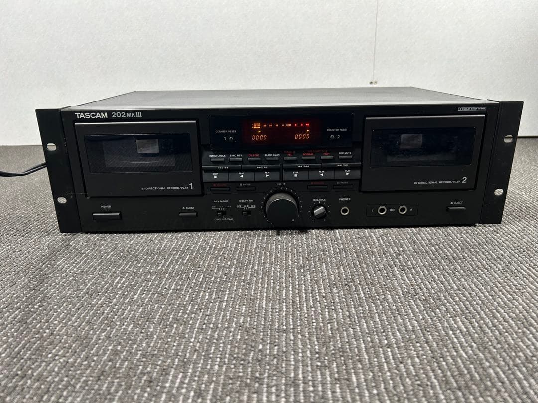 Tascam Cd, Md Cassette Decks 202Mk Mk3