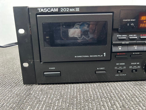 Tascam Cd, Md Cassette Decks 202Mk Mk3