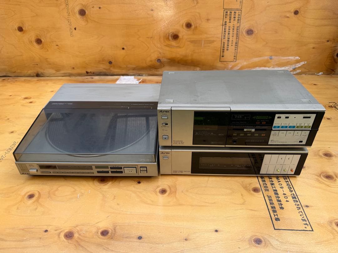 Cd, Md Cassette Decks Aurex 3