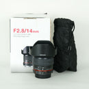 Samyang Lens (Single Focus) F2.8 Ed As If Umc F Nikon
