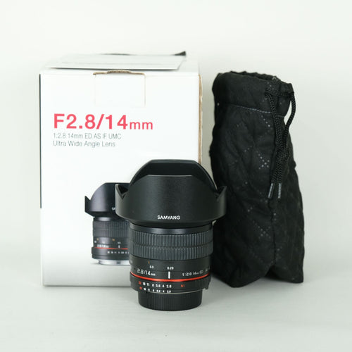 Samyang Lens (Single Focus) F2.8 Ed As If Umc F Nikon