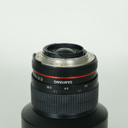 Samyang Lens (Single Focus) F2.8 Ed As If Umc F Nikon