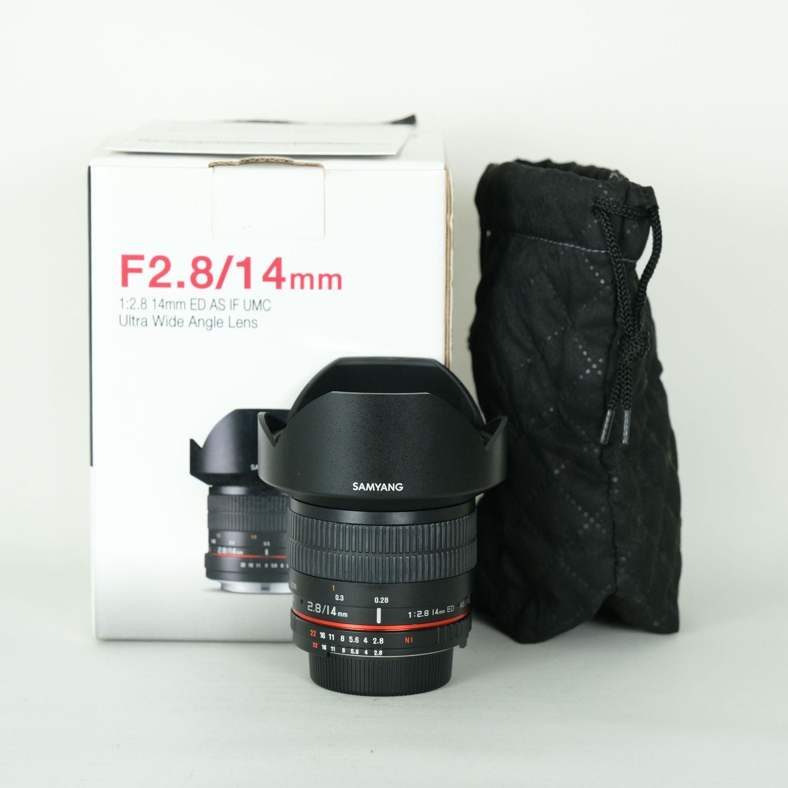 Samyang Lens (Single Focus) F2.8 Ed As If Umc F Nikon