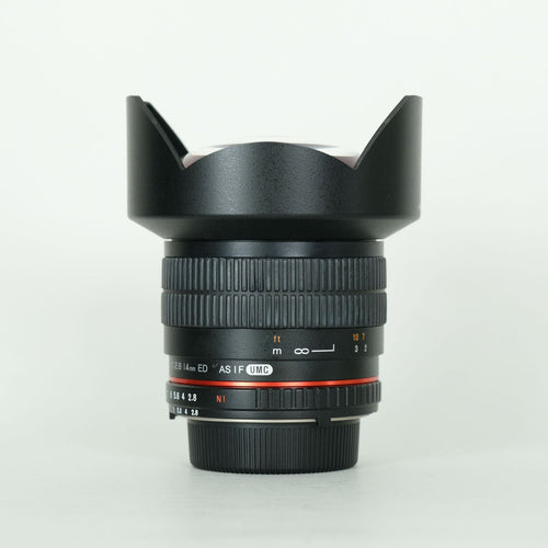 Samyang Lens (Single Focus) F2.8 Ed As If Umc F Nikon