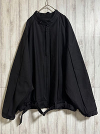 Yohji Yamamoto Blouson Jackets S Yte Gabardine Wide Pleated Balloon