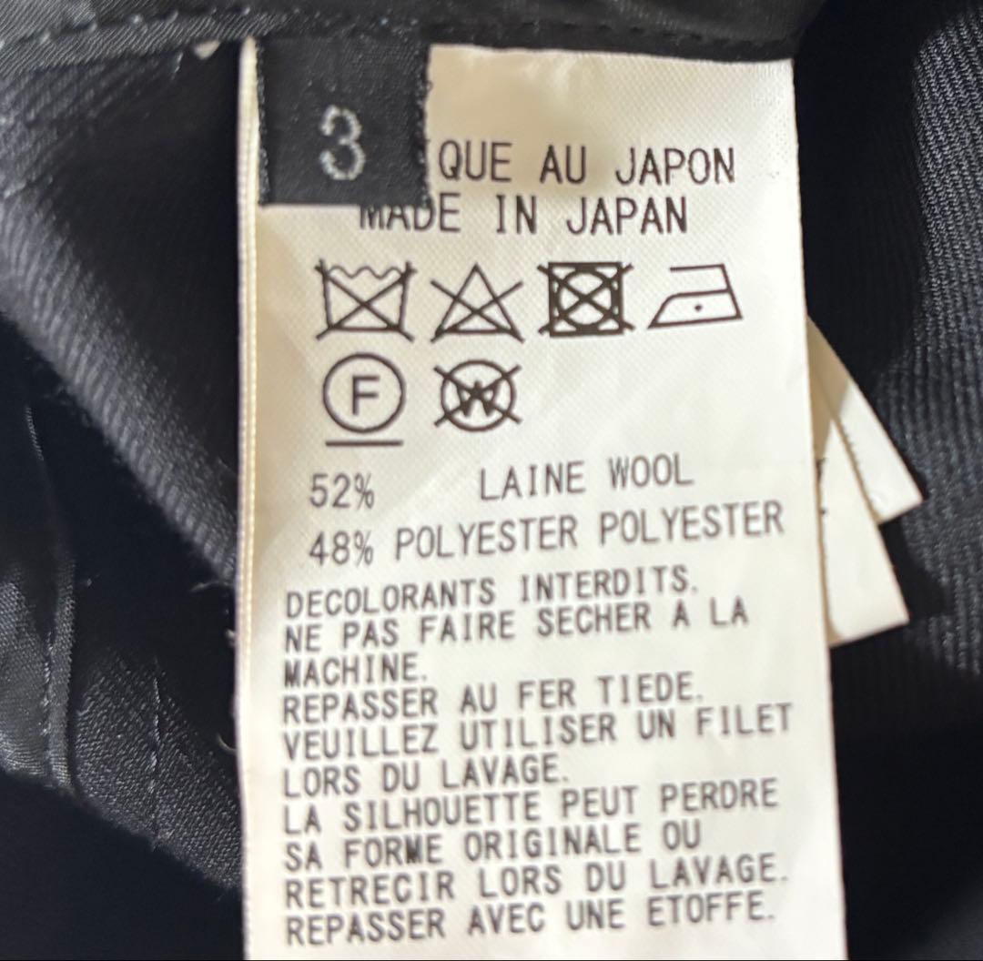 Yohji Yamamoto Blouson Jackets S Yte Gabardine Wide Pleated Balloon