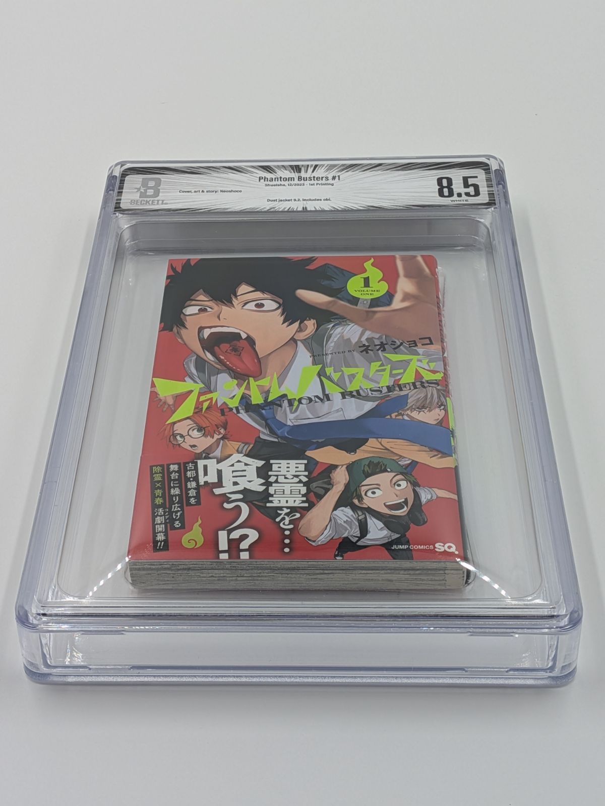 Boy'S Manga Bgs 8.5 Phantom Busters 1 Dust Jacket 9.2 M17