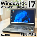 Fujitsu Windows Notebook Body 7 I7 16Gb Ssd512 Blu-Ray