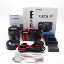 Canon Mirrorless Interchangeable Lips Eos M Ef-M18-55Mm F3.5-5.6 Is Stm Ef-M