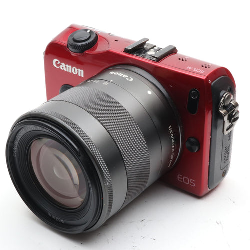 Canon Mirrorless Interchangeable Lips Eos M Ef-M18-55Mm F3.5-5.6 Is Stm Ef-M