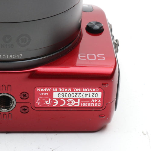 Canon Mirrorless Interchangeable Lips Eos M Ef-M18-55Mm F3.5-5.6 Is Stm Ef-M