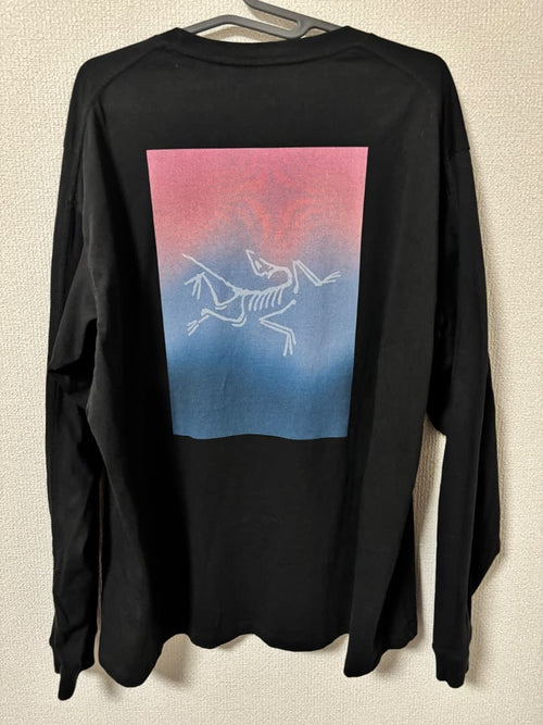 Arc'Teryx T-Shirts Kragg Cotton Heatmap Ls Blk