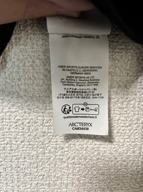 Arc'Teryx T-Shirts Kragg Cotton Heatmap Ls M'S