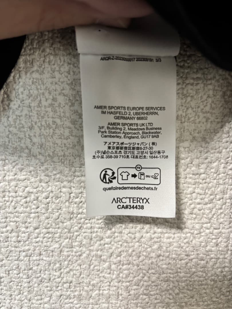 Arc'Teryx T-Shirts Kragg Cotton Heatmap Ls M'S