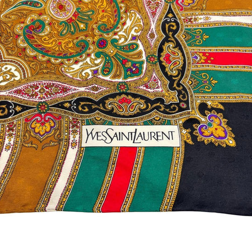 Yves Saint Laurent Bandana Scarf Q15
