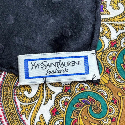 Yves Saint Laurent Bandana Scarf Q15