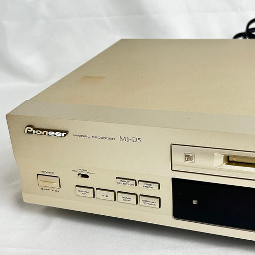 Pioneer Cd Md Cassette Deck Mj-D5