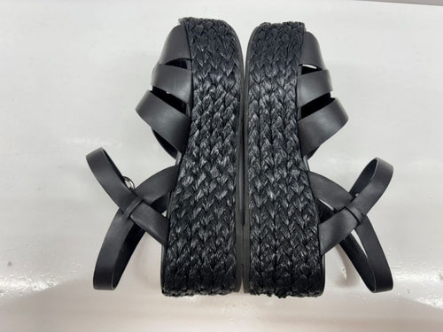 Prada Comfort Sandals Black 38 104S-1345
