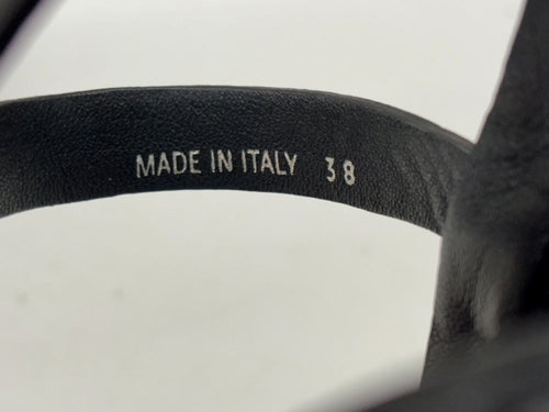 Prada Comfort Sandals Black 38 104S-1345
