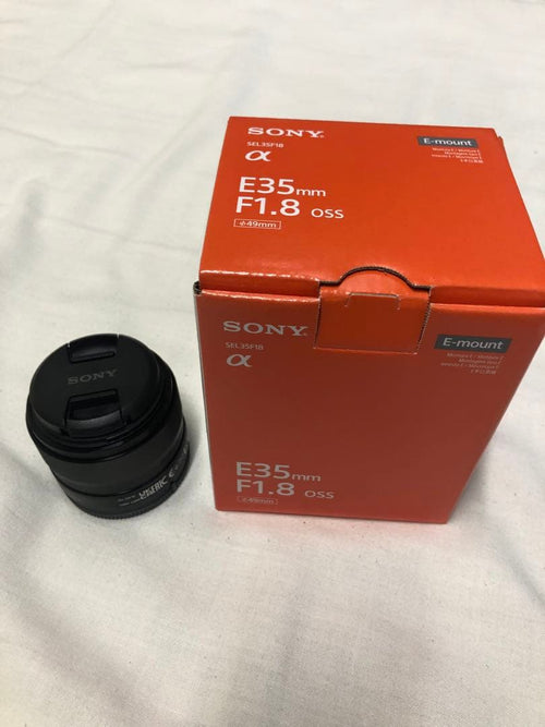 Sony Prime Lenses E 35 F1.8 Oss