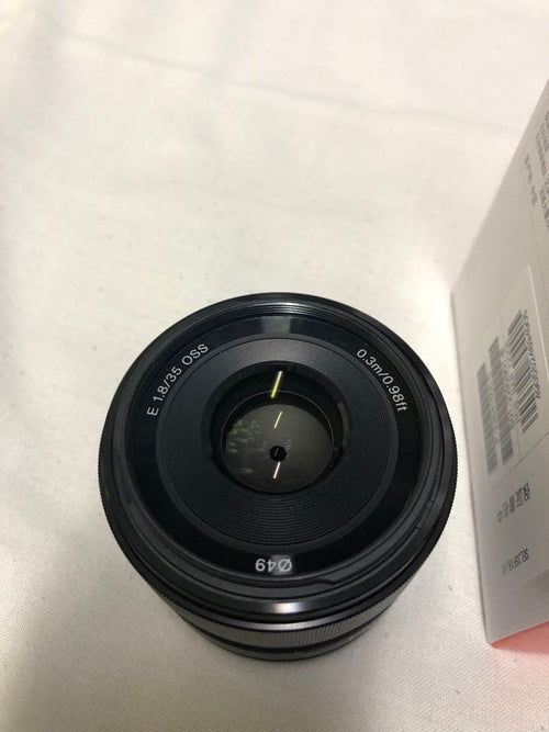 Sony Prime Lenses E 35 F1.8 Oss
