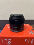 Sony Prime Lenses E 35 F1.8 Oss